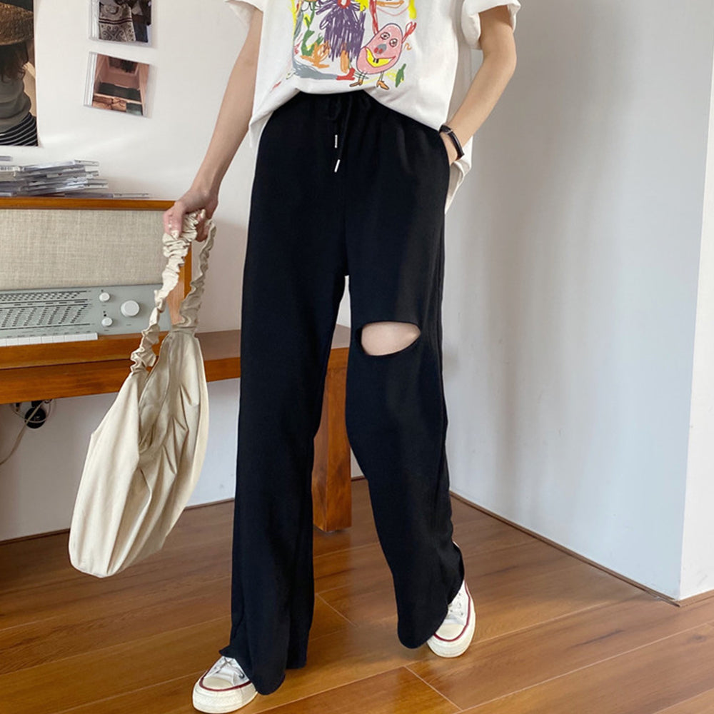 新作登場💥 ダメージ スウェットパンツでカジュアルスタイルをアップデート🆕👖